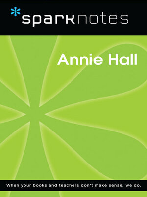 cover image of Annie Hall (SparkNotes Film Guide)